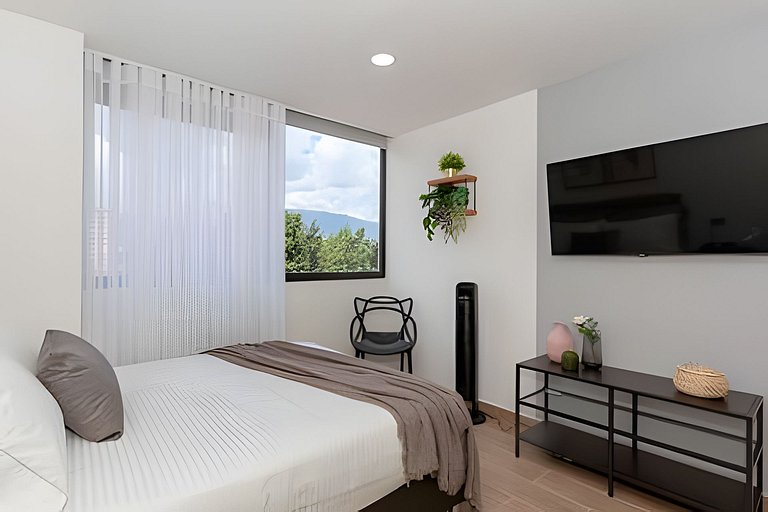 Loft en Medellín, perfecto para tu estadía en pareja