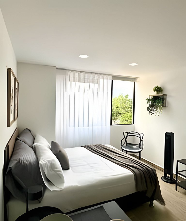 Loft en Medellín, perfecto para tu estadía en pareja