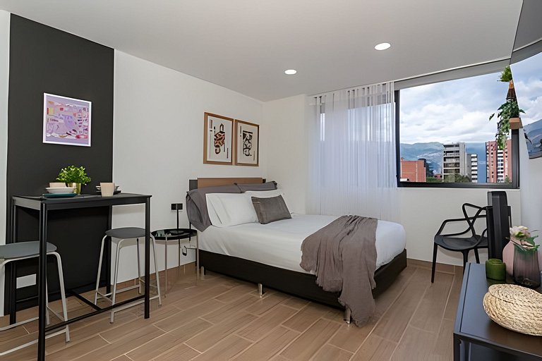 Loft en Medellín, perfecto para tu estadía en pareja