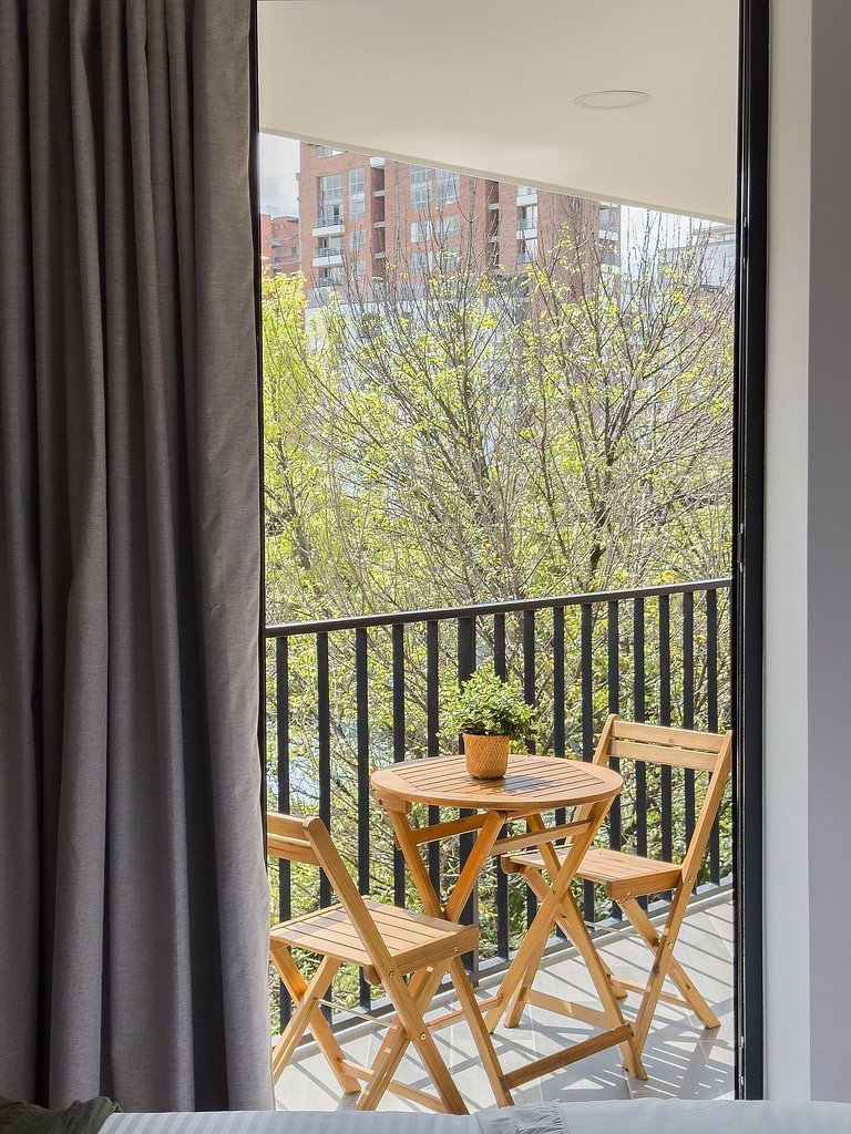 Nuevo y equipado Loft en Medellín cerca a Laureles