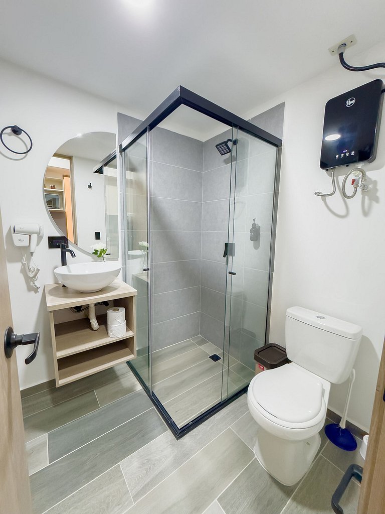 Nuevo y equipado Loft en Medellín cerca a Laureles