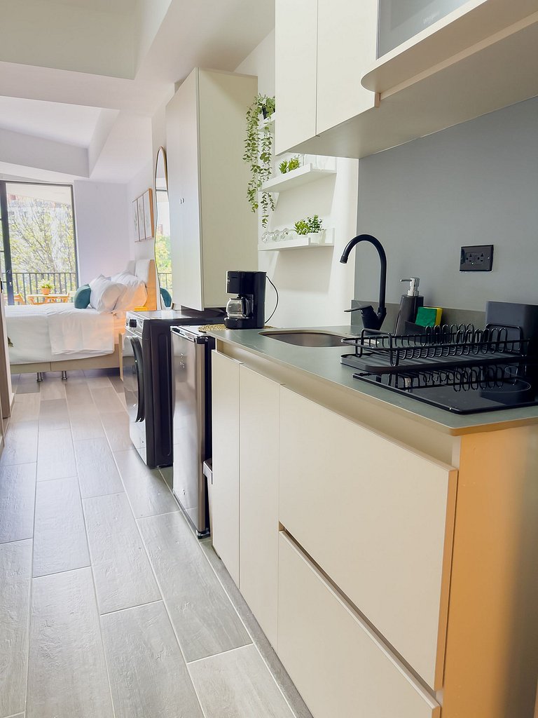 Nuevo y equipado Loft en Medellín cerca a Laureles