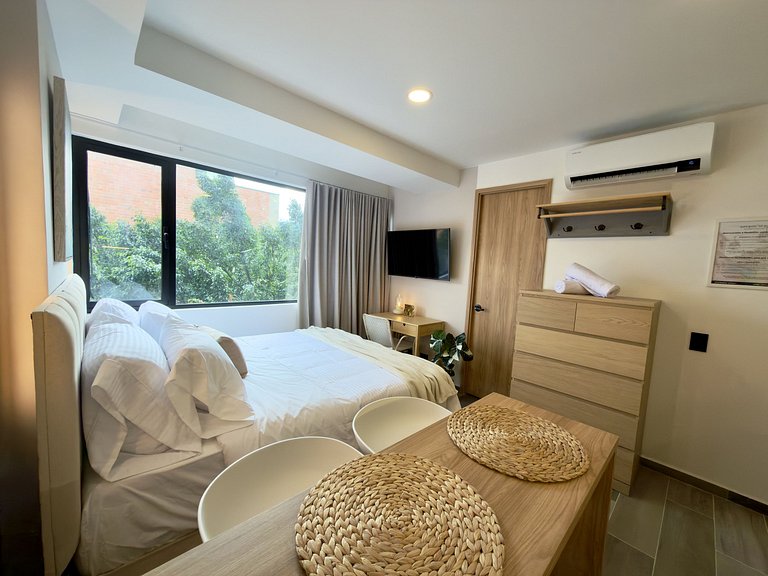 Moderno Loft cerca del Estadio y la 70