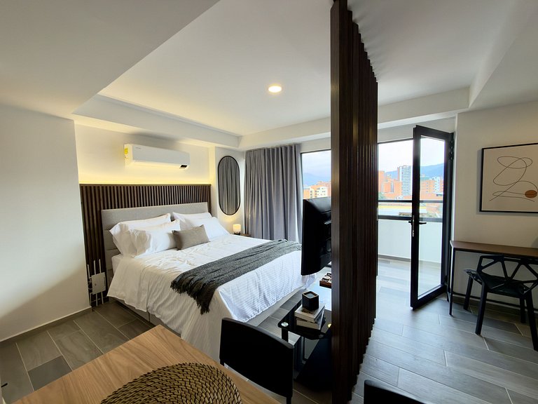 Acogedor & Moderno Apartaloft a pasos del Estadio