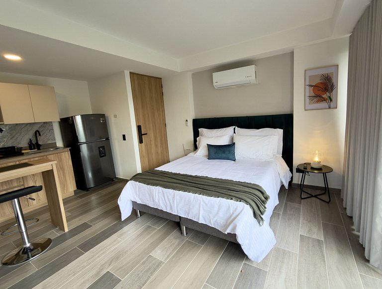 Luminoso & Acogedor Apartaloft en Laureles