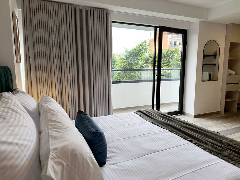 Luminoso & Acogedor Apartaloft en Laureles