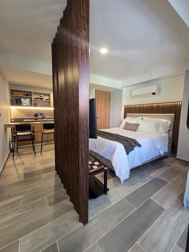 Loft Premium Vista y Terraza – Zona Estadio