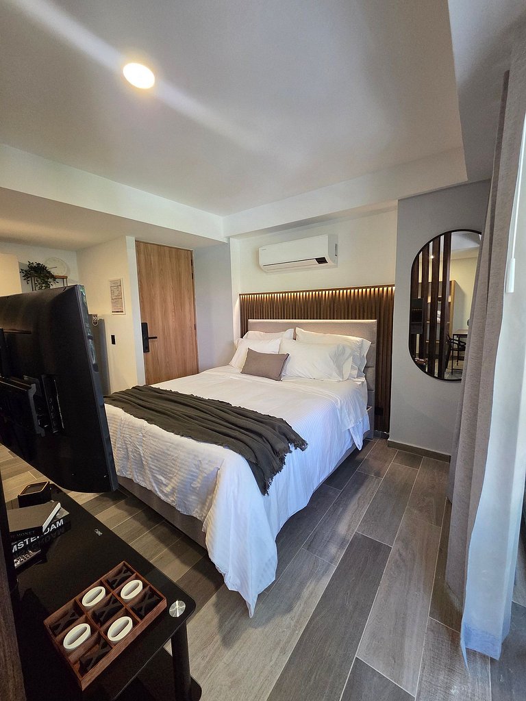 Loft Premium Vista y Terraza – Zona Estadio