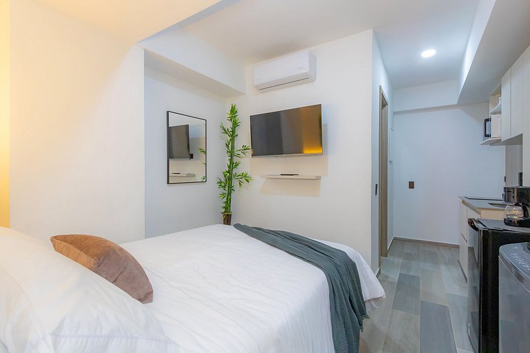 Alójate en este nuevo y acogedor Loft en Medellín
