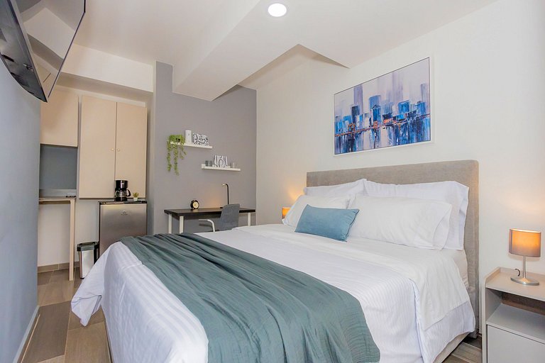 Loft funcional y elegante, ideal para dos viajeros