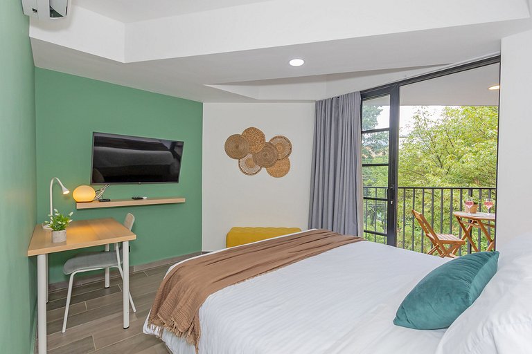 Loft moderno cerca de Laureles, metro y plaza mayor