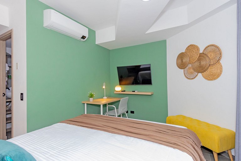 Loft moderno cerca de Laureles, metro y plaza mayor