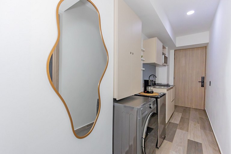Loft moderno cerca de Laureles, metro y plaza mayor