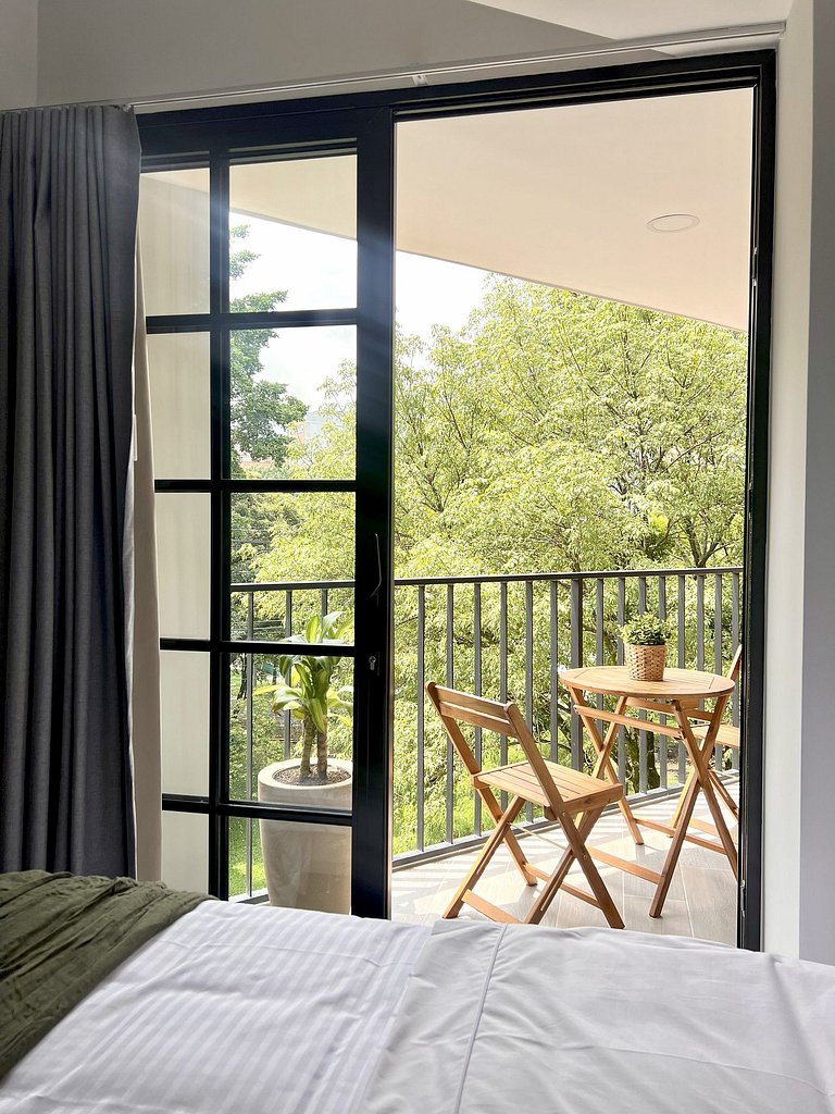Loft moderno cerca de Laureles, metro y plaza mayor